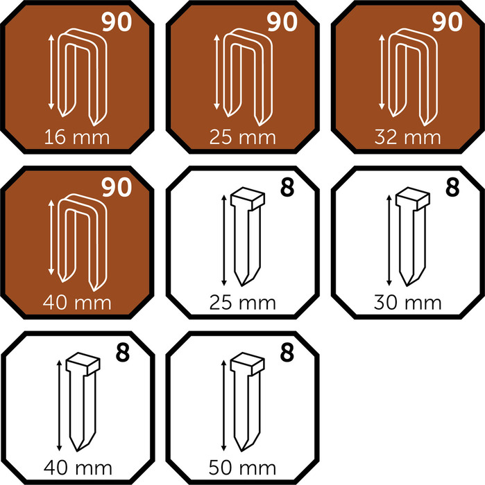Spik- & Häftpistol Tryckluft Falke